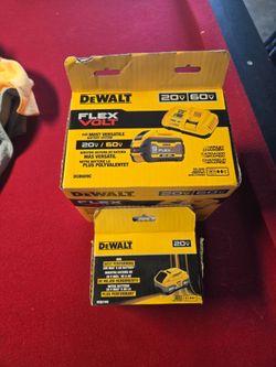 Dewalt charger and batterys