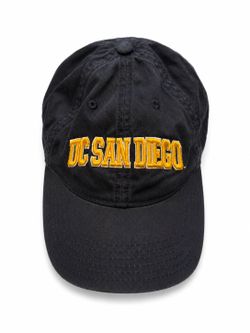 UC San Diego Tritons Adjustable Dad Hat Black Embroidered Cap