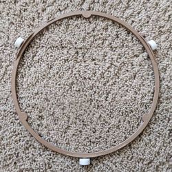 8-1/2" microwave oven replacement plastic round roller ring for glass turntable rotating plate tray