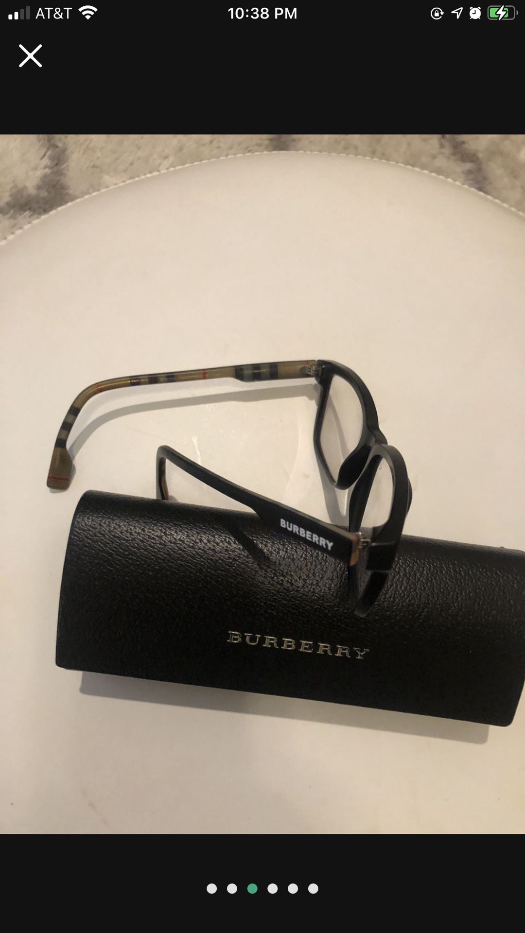 Burberry Reading Glases Real Like New Whit Transitios Meses 
