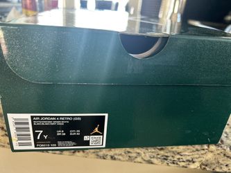 Air Jordan 4 Retro (GS) 7Y 