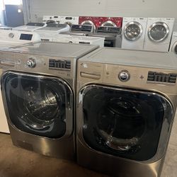 🔥 LG JUMBO Gas Washer & Dryer Set 🔥