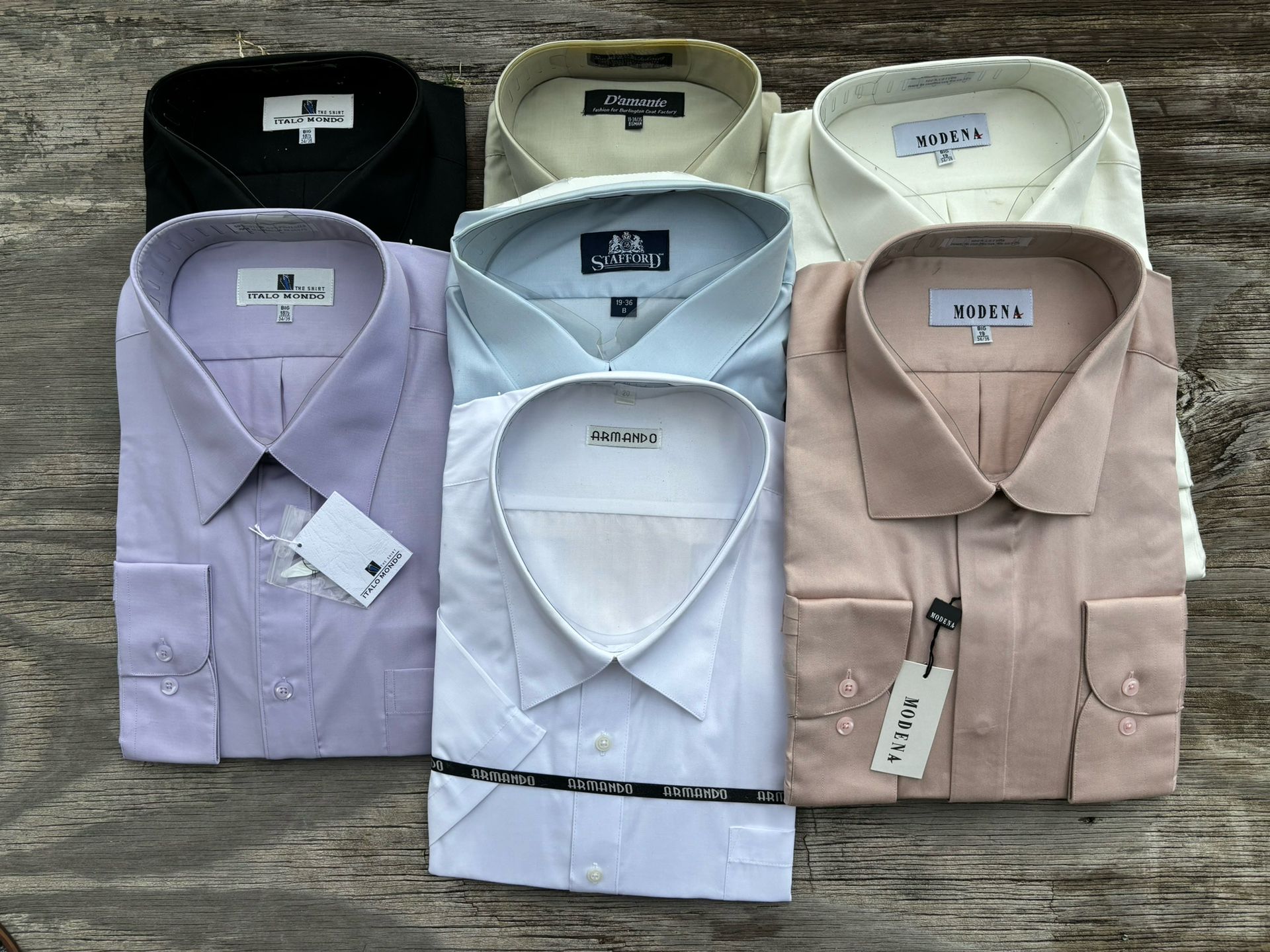 Brand New Big & Tall Dress Shirts