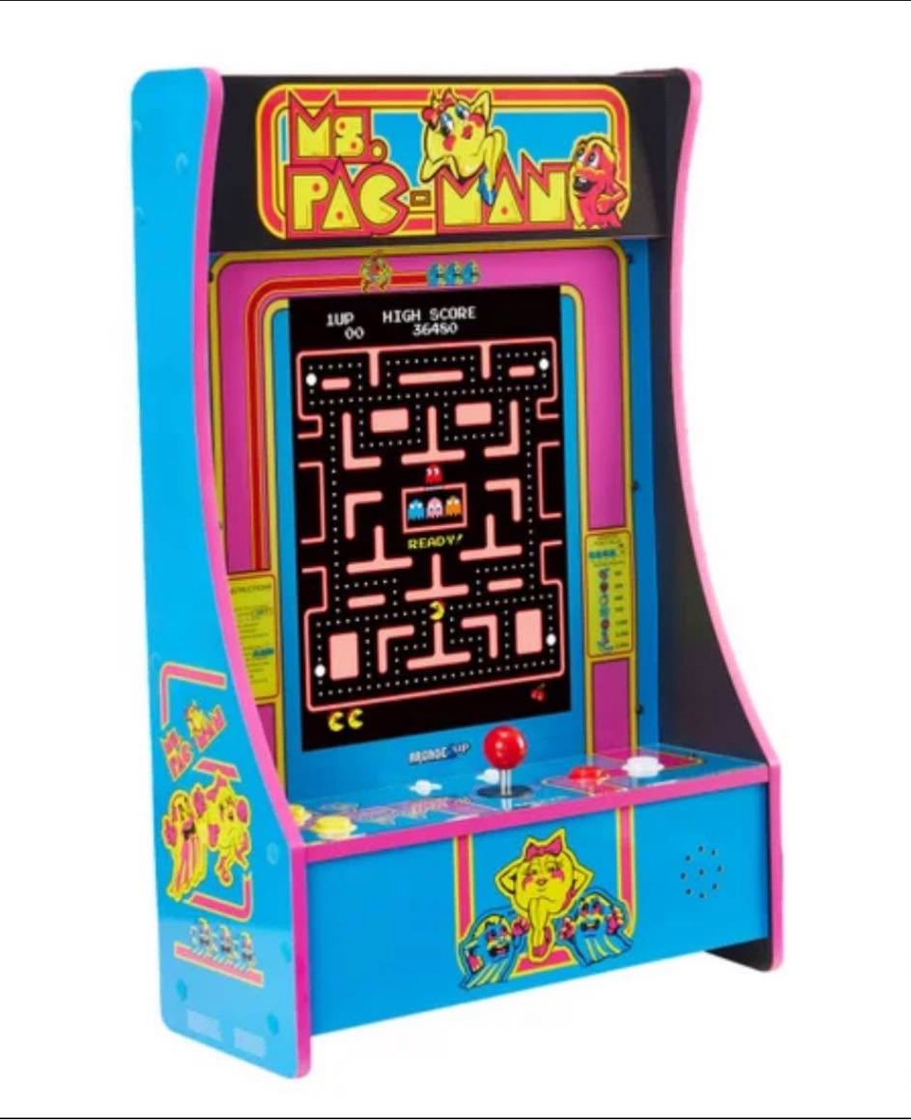 Ms. PAC-MAN Galaga Dig Dug Partycade 12 Video Games in 1 Brand New