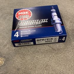 NGK 4055 BPR7EIX Iridium IX Spark Plug 4 Pack