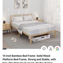 Full Bed Frame - New In Box 