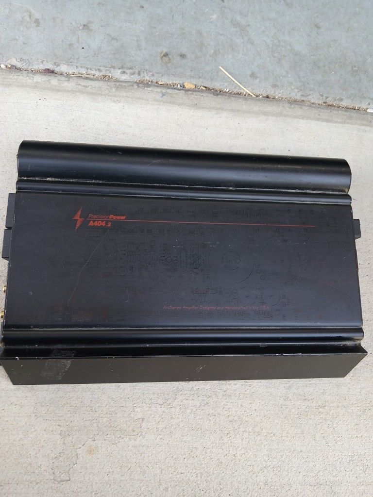 Precision Power A404.2 Amp & FRX 322 Crossover