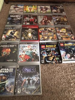 PS3 games for sale