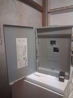 Murray 100 Amp Outdoor Electrical Panel (LW1224B1100) Bundle with 50/20A Quad Breaker