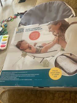The First Years Sure Comfort Folding Bather Baby Bath Seat infants
