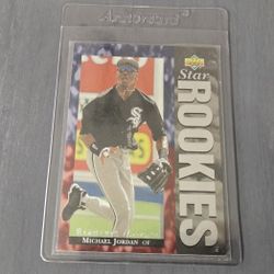 1994 Upper Deck #19 Michael Jordan Star Rookies "Electric Diamond" MLB Rookie Card