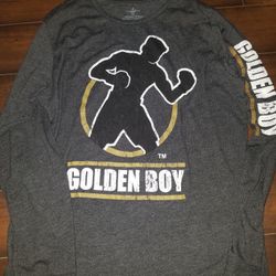 Boxing Golden Boy Canelo Alvarez Long Sleeve Shirt XL