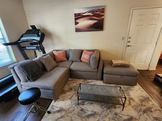 3-Piece Modular Sectional Couch