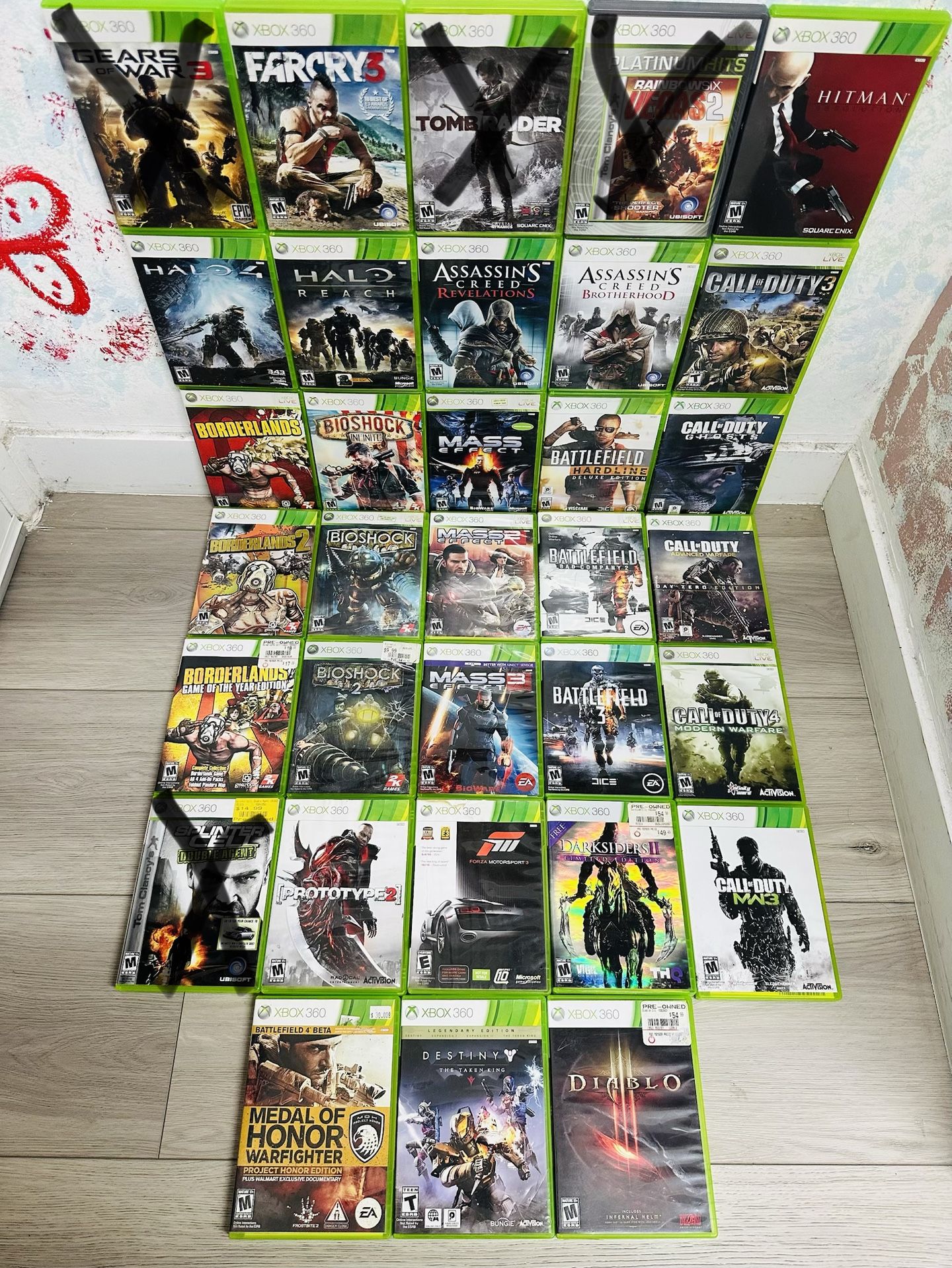 Xbox 360 - Original Xbox Video Games Tested and Working Games ( $7/ea )