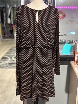 Loft petite long sleeve floral dress