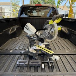 RYOBI 10 Amp 7 - 1/4 in. Corded Sliding Compound Miter Saw
