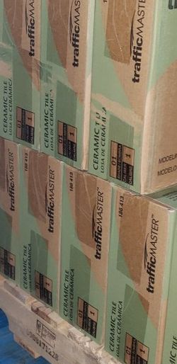 BRAND NEW TILE 575 SQ FEET!! SANIBEL WHITE