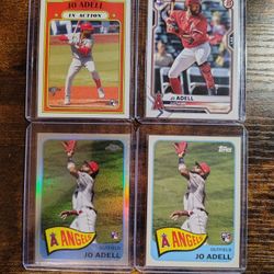 JO ADELL Rookie Baseball Card Collection!!