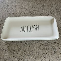 Rae Dunn Autumn Platter Never Used 