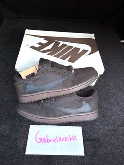 Air Jordan 1 Low OG Travis Scott Velvet Brown