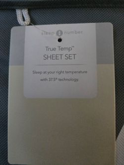 Brand new  Sleep  Number True Temp Sheet set