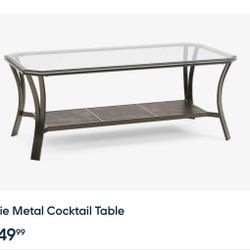 Coffee table and end table