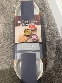 condiment tray 4 Pieces 