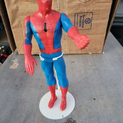 1990   vinyl spider man 13" With Stand