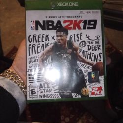 Xbox one NBA2k19 