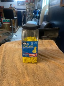 IDEAL Industries Model : 30-451J Wing-Nut Wire Connectors (451 Yellow)