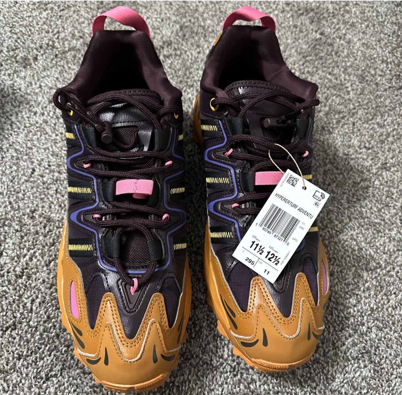 ADIDAS ORIGINALS HYPERTURF ADVENTURE DDLM SHOES HQ6022 size 11.5