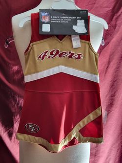 NFL San Francisco 49ers Toddler Cheerleader Set