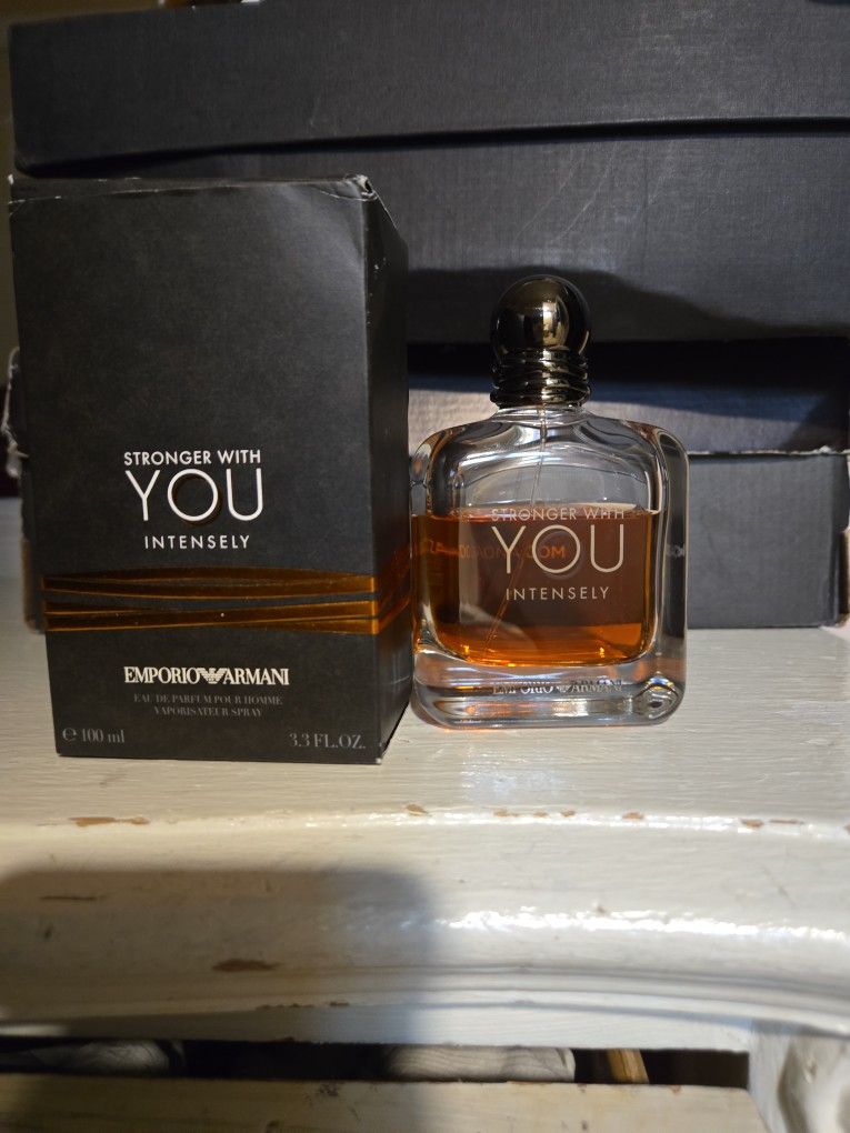 stronger with you Intensely original Armani