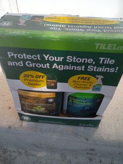 Marble ,Tile and Groute cleaner and sealer - New