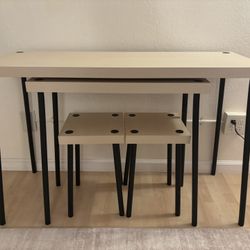 Nesting Tables And Stools/Set Or Separately 