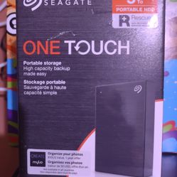 5 TB Seagate One Touch external
