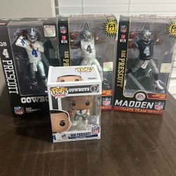 Dak Prescott Figure Lot