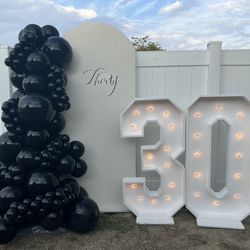 Marquee Letters And Numbers