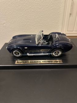 1964 Shelby Cobra 427S/C Die Cast Model 1:18 Blue Scale Road Legends