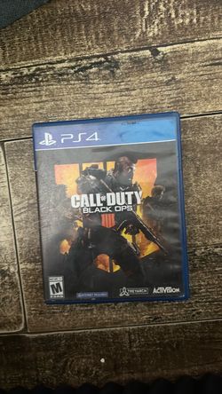 Call of duty black ops 4
