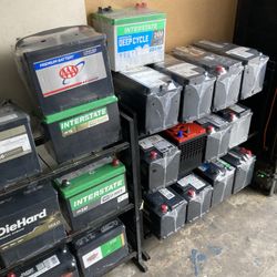 Car batteries