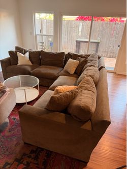 Crate and Barrel Sectional