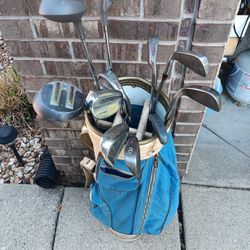 Golf club set top flite bag right-handed 23 mile and Card Macomb Township Michigan
