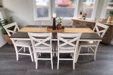 Farmhouse Dining Table Set