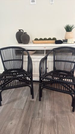 Anthropologie - Set of two chairs