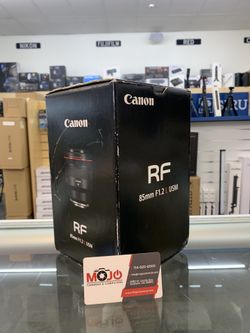 Canon 85mm f1.2 RF