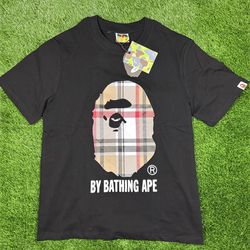 BAPE black multi coloured tee #streetwear #skater