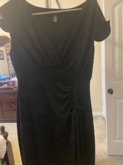 Alfani black party dress