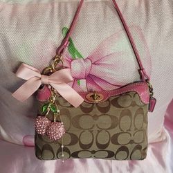 Coach Y2K Signature C Mini Turnlock Bag 