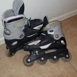 VINTAGE BLADERUNNER ROLLERBLADE ROLLER BLADE TWIST INLINE SKATE PERFORMA SIZE 4-7